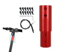 Auratrove Extension Tube for Electric Scooter, Aluminium Alloy Front Post to Increase Height by 2.2 Inches, Compatible with for segway for ninebot Max G30D G30LP G30E