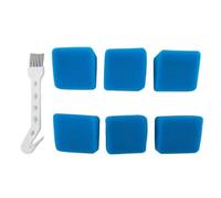 Auratrove Filter Replacement for for Eureka NEW430, for JONR ED12 Pro and ED20 Pro Vacuums, Washable High-Density Microfiber Filters, 6-Pack with Cleaning Tool