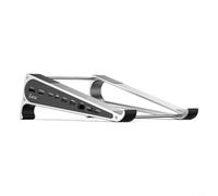 Auratrove Foldable Laptop Stand Portable Travel Silver 25cm(ST809)