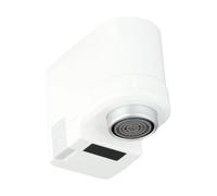 Auratrove for SMART Faucet Infrared Sensor, Dual Mode Touch-Free Water Saver with 0.25s for RESPONSE for Kitchen Bathroom, IPX6 Waterproof Automatic Tap Adapter White