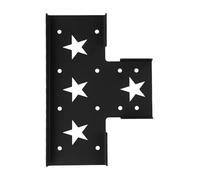 Auratrove Heavy Duty 3-Way Pergola Corner Bracket for 4x4 Wooden Posts, Gazebo T-Bracket Extension for Patio Deck Fence Post Repair and Outdoor Garden Structure Support