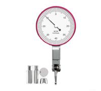 Auratrove High Precision for dial Gauge 0.002mm Graduation Metal Shell for 3D Printer Calibration Tool Easy Reading Face 0-0.8mm Range(Large 0-0.8mm)