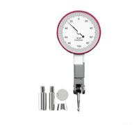 Auratrove High Precision for dial Gauge 0.002mm Graduation Metal Shell for 3D Printer Calibration Tool Easy Reading Face 0-0.8mm Range(Small 0-0.2mm)