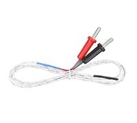 Auratrove K-Type Thermocouple Probe, Multimeter Temperature Sensor WRN-01A with Banana Plug, 1M Wire for IC Pins LED Digital Circuit Testing