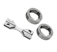 Auratrove KP1696-035S Drive Roll Kit for for lincoln Power MIG 216, 255XT, 350MP, .035" Solid Wire V-Groove Feeder Rolls