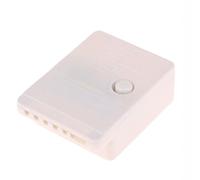 Auratrove LED String Dimmer 8 Modes Two-Way Controller with Replica Switch and Adjustable Knob for Twinkle Ribbon Strip Lights White