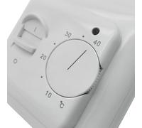 Auratrove Mechanical Floor Heating Thermostat 220-240V 16A with External Sensor, 5-40°C Room Temperature Controller for Electric Underfloor Heating Systems