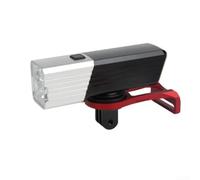 Auratrove Out Front Cycling Mount for Action Camera & Light(D) | Black alloy construction, integrated light holder, supports Varia UT800, 31.8mm handlebar fit