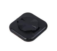 Auratrove Phone Mount with Back Plate for for garmin for edge and for bryton GPS Computers, Secure Anti-Skid Holder for Smartphones, Lightweight Plastic Cycling Accessory, Black