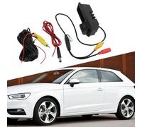 Auratrove Rear View Camera AHD 720P Wide Angle With Guide Lines For Audi A3 S3 RS3 Boot Handle Replacement Parking Safety Assistance