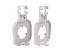 Auratrove Removable Wall Mount Kit for eero 7 with Cable Management, ABS Material Space Saving Bracket, Install White Holder for Office (2 Pack)