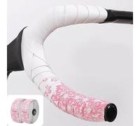 Auratrove Road Bike Handlebar Tape, Soft Shock Absorption Non-Slip PU+EVA Bar Wrap with Breathable Texture for Cycling, 210cm Length