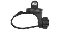 Auratrove Road Flat Handlebar Camera Mount Holder Stand for Insta360, ABS Bike Action Cam Bracket for Round or Flat Bars, Black