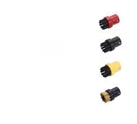 Auratrove Round Brush and Sealing for ring Kit for Kärcher SC1 SC2 SC3 SC4 SC5 Steam Cleaners, Point Jet Nozzle with Extension for Deep Cleaning Corners and Edges, 17 Pieces Accessory Set