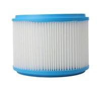 Auratrove Round HEPA Filter, Washable Replacement for for Bosch GAS 20 L SFC, GAS 1200 L, for Nilfisk for Aero 20-21, Attix 30-40, Protool VCP 260, 18x14x14.5cm