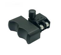 Auratrove Self-Locking Power Switch for Hair Dryer and Electric Hammer, Compact Black Replacement Button 4.7x2.1cm/2.1x2.2cm for DIY Repair