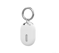 Auratrove Soft Silicone Cover for Xiaomi Tag Precise Cutouts(White) | Lightweight design, scratch resistant for surface, soft touch feel, easy for snap-on install, white black pink dark grey