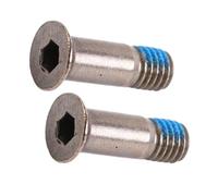 Auratrove Stainless Steel Rear Derailleur Guide Wheel Screws Bolts M5 x 15.8mm CNC Anodized Replacement Pulley Fasteners Compatible with for sram 2 Pack