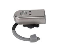 Auratrove Super Bright Induction LED Headlight, 250 Lumens USB-C Rechargeable Motion Sensor Headlamp with Ear Hook for Running Camping Fishing, Silver