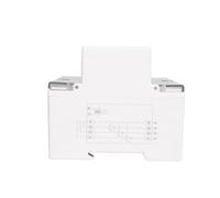 Auratrove Three Phase 4 Wires Digital Power Meter, 12x Overload Capacity LCD kWh Energy Monitor for DIN Rail, Metal and ABS