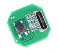 Auratrove Type C LED Flashlight Driver Board, Touch Switch Circuit Module for 10W Bulb, 3.7-4.2V DIY Accessory