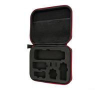 Auratrove Waterproof Nylon Case for Osmo Pocket 3 Accessories(Black Inner) | for durable nylon fabric, water-resistant coating, fits camera with case, shock-absorbing lining, black or red