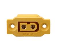 Auratrove XT60E-F Female Connector with Fixed Mount for for xt60 Male, 30A 500V Gold Plated High Temp Nylon for RC Battery Motor Controller