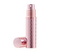 Aurdox Perfume Atomiser Refillable, Mini Perfume Travel Bottle, Small Perfume Spray Bottles with Bottom Pump, Leaking Proof and Portable for Women and Men, Elegant Dimond Design,5ml