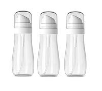 Aurdox spritzer spray bottles 100ml, Water Mister Clear spritz Bottle, Aerosol Fine Mist Curly Spray Bottle Empty for face, hair, Cleaning-3 PCS