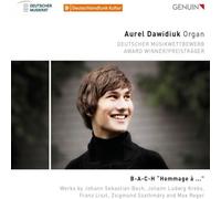 Aurel Dawidiuk : Aurel Dawidiuk: B-A-C-H 'Hommage À...' CD (2023) NEW