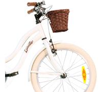 Dino Bikes Retro Vintage 20" Bicycle - White, White