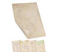 Aurelius Certificate Paper, Scroll Papyrus Effect, Like Decorative Parchment Paper, Printing & Craft, Letter Writing - 60 Sheets, A4, Double Sided, Printer Friendly, 100 GSM - Astra Print