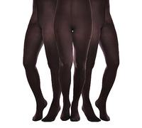 Aurellie Girls Opaque Plain School Tights 20,60,80,100 denier 9-16 Years packs of 3