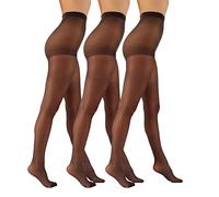 Aurellie Sheer Matt Classic Soft 3 Pairs Tights Pantyhose 20 Denier