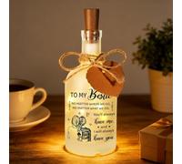 Aurelx Decorative Friendship LED Bottle Lights, Exquisite Bottle Lights with Cork for Friend Bestie Soul Sister, Friendship Gifts for Women, Friend Gifts