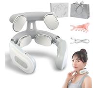 Aurenova Sereni Stim Cervical Neuromodulation Device, 2026 New Upgrade Sereni Stim Neck Cordless Design and Adjustable Modes, Intelligent Portable Neck Massager with Heat Function (1 PCS)
