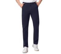 Aureonus Mens Chino Trousers Slim Fit Pants Casual Stretch Casual Trousers with Pockets Blue M