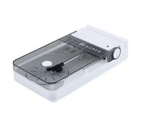 AUREX AX-RP10 White Portable Record Player Bluetooth USB Rechargeable 33/45 RPM