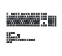 Aurgiarme 1Set Double Shot PBT Keycap 130 Keys Translucent Dual-layer Keycaps OEM Profile For Mechanical Keyboard Double Shot Keycaps Pbt