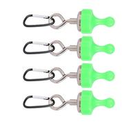 Aurgiarme 4lots Durability Outdoor Clip Strong Camping Attachments for Hanging Camp Light Skylights Tents Hook for Tent Lighting Installation