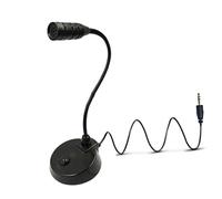 Aurgiarme Conference Microphone USB/3.5mm/Type C Connectivities Touch Mute Switching Noise Cancellation Professional Desktop Meetings Desktop Conference Microphone