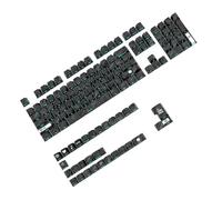 Aurgiarme Double Shot PBT CherryProfile Backlit Keycap DyeSub Thermal Print Keycaps Oil Proof For Gaming Keyboard Caps 108/135PCS Textured Keycaps