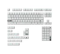 Aurgiarme Double Shot PBT CherryProfile Backlit Keycap DyeSub Thermal Print Keycaps Oil Proof For Gaming Keyboard Caps 108/135PCS Textured Keycaps