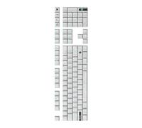 Aurgiarme Double Shot PBT CherryProfile Backlit Keycap DyeSub Thermal Print Keycaps Oil Proof For Gaming Keyboard Caps 108/135PCS Textured Keycaps