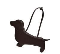 Aurgiarme Elegant PU Leather Underarm Bag Dachshund Shoulder Bags Casual Handbag for Pet Enthusiasts and Trendsetters Fashionable Dog Purse