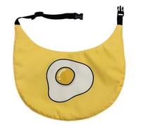 Aurgiarme Fabric Dog Bib Bandana for Large Breeds, Yellow L