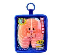 Aurgiarme Handmade Sea Theme Plush Ornament 7 Styles PP Cotton Stuffing Backpack Charm For Seafood Lover Seafood Keyring Gift