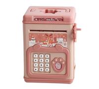 Aurgiarme Kids Cash Box Modern Fingerprint Enables Money Storage Solution For Home And Office Use Easy To Operate Box Kids Management Tool