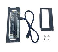Aurgiarme NVMe External Graphics Card GPU Dock Expansion Card PCIE 4.0X4 64G Laptop eGPU Bracket