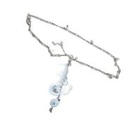 [Aurgiarme] Unique Music Necklace Music Theme Neck Jewelry Adjustable Statement for Music Lovers and Trend Setters, フリーサイズ, As described, No Gemstone